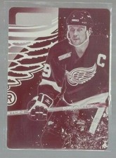 2013-14 Panini Playbook Printed Plate Magenta #92 Steve Yzerman 1/1 (ref1191)