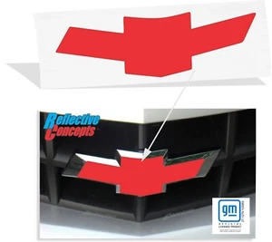 Bowtie Overlay Decals (Front and Rear ) - Chevrolet Camaro - Picture 1 of 13