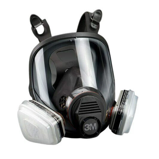 3M 6800 Full Face Complete Respirator Mask - Black