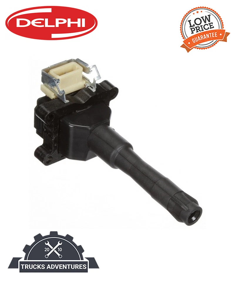 Bobina de ignição Delphi GN10335 | Peça automática de alta qualidade, ajuste universal para Multipl - Imagem 1 de 4