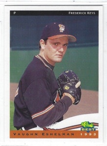 1993 Frederick Keys (Class A-Baltimore Orioles) Vaughn Eshelman