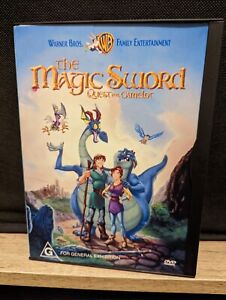 The Magic Sword Quest For Camelot (1998) - REGION 4 DVD VERY RARE OOP