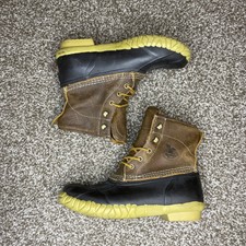 Georgia Boots Marshland Rubber Duck Boots Leather Work  GB00274 Unisex Mens 6