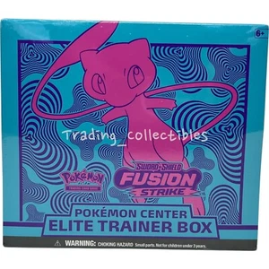 Fusion Strike Pokemon Center Sword and Shield Elite Trainer Box ETB - Picture 1 of 8