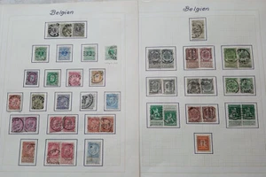 Belgien - Uralt - Sammlung - gestempelt° - bis ca. 1950 -incl. Paketmarken - Bild 1 von 6