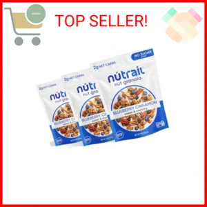 NuTrail Nut Granola Cereal, Blueberry Cinnamon, No Sugar Added, Gluten Free, Gra - Picture 1 of 2