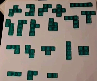 Lote De Piezas De Repuesto Blokus Verde 19 Piezas Foto 1 de 4