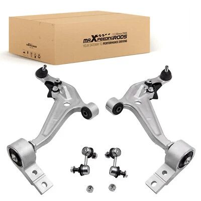 4X BRAS DE COMMANDE FOR NISSAN X-TRAIL T30 2001-2006 545008H310, 545018H31A NEW - Photo 1/4