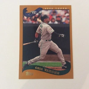 2002 Topps #88 Greg Vaughn Tampa Bay Devil Rays - Bild 1 von 2