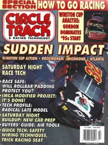 CIRCLE TRACK 1995 JULY - NEW CAR PREP, HOW TO GO RACING, IMCA MOD PROJ DONE - Imagen 1 de 1