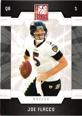 2009 Donruss Elite - #9 Joe Flacco - Baltimore Ravens - Image 1 of 2