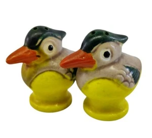 Vintage Kingfisher Bird Salt & Pepper Shakers Set Japan - Picture 1 of 12