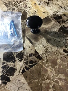 Liberty Classic Round Dark Oil Rubbed Bronze Hollow Cabinet Knob (1-1/4 in.32mm) - Picture 1 of 3
