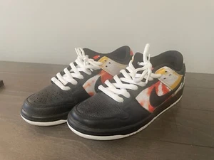 SELTENE Größe 9 - Nike Dunk SB Low Tie-Dye Raygun - schwarz - Bild 1 von 12