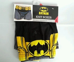 Men Knit Boxer Underwear Size S 28-30 Batman - Picture 1 of 1