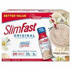 SlimFast Original French Vanilla Shake – Ready To Drink Weight Loss Meal Repl...