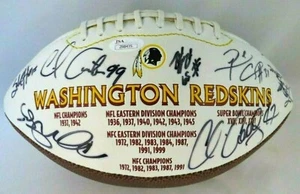 2006 REDSKINS TEAM 30+ PLAYERS AUTO SIGNED AUTOGRAPH FOOTBALL SANTANA MOSS JSA - Picture 1 of 11
