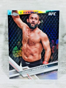 2017 TOPPS CHROME UFC #82 JOHNY HENDRICKS REFRACTOR PARALLEL CARD SSP! - Picture 1 of 2