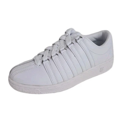 🚨 K-Swiss Classic Luxury Edition 9001100 Women's Low Shoes Leather White SZ 6.5 - Image 1 of 4