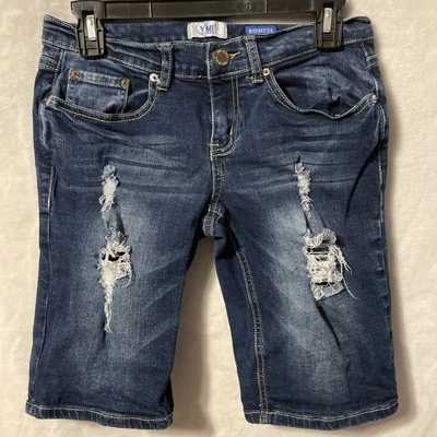 Pantalones cortos bermudas Junior YMI Jeans desgastados talla 3 Foto 1 de 4