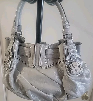Juicy Couture  Metallic Silver  purses Born In The Glamorous Usa  - Image 1 of 4