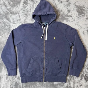 Vintage Polo Ralph Lauren Full Zip Size Large Waffle Hoodie Size Large - Bild 1 von 6
