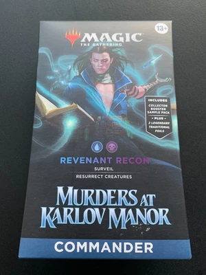 MTG Magic - REVENANT RECON - Murders at Karlov Manor COMMANDER Deck - ENGLISH - Bild 1 von 4