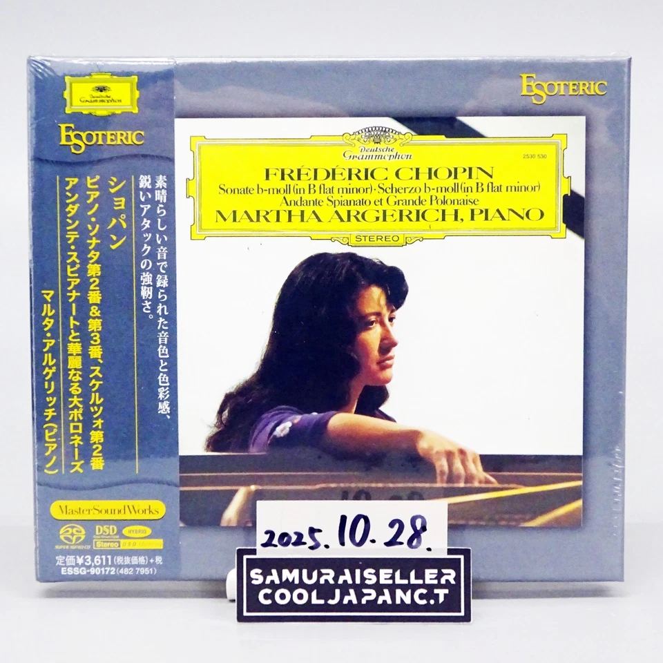 ESOTERIC SACD ESSG-90172 Argerich Chopin Piano Sonats No. 2 & 3etc Japan NEW - Image 1 of 4