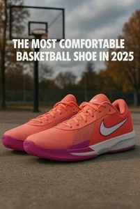 Sz 9 Nike Air Zoom GT Cut Academy Light Wild Mango Plum Dust - FB2599-600 - Picture 1 of 7
