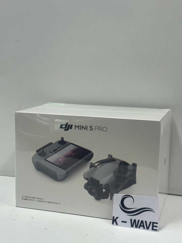 [NEW] / [IN STOCK] / DJI Mini 5 Pro Flymore Combo (DJI RC 2) / No Tariffs in US - Image 1 of 1