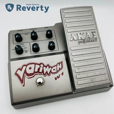 Pedal efecto guitarra profesional AKAI VARIWAH W1 pedal multi-wah raro usado Foto 1 de 4