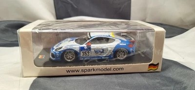 SPARK MODEL - 2016 NURBURGRING- PORSCHE CAYMAN GT4 - 1/43 SCALE MODEL CAR SG259 - Image 1 of 4