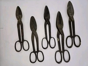 Craftsman Hallenger Lot Of Tin Snips - Picture 1 of 11