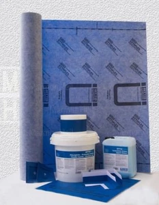 Dusche Abdichtung Set OTTOFLEX Flüssigfolie Lastogum Dichtvlies Bad Profi Spar - Bild 1 von 55