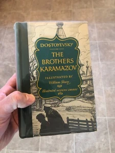 Brothers Karamazov Fyodor Dostoevsky Illustrated Modern Library 1943 IMMACULATE! - Imagen 1 de 15