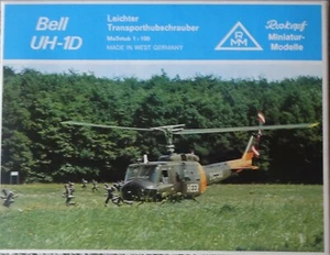 RMM   41   (1:100)   Hubschrauber Bell UH-1D - Bausatz in OVP - unbenutzt - A 3 - Bild 1 von 2
