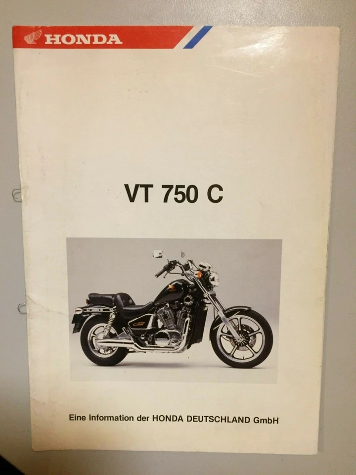 Schulungsbroschüre Schulungsprospekt Honda VT 750C - Imagen 1 de 1