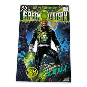 Cómics Green Lantern 80 Aniversario 100 Página 1 Variante Triple Autógrafo Firmado - Imagen 1 de 8