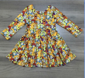 NEW Boutique Scooby Doo Girls Long Sleeve Dress