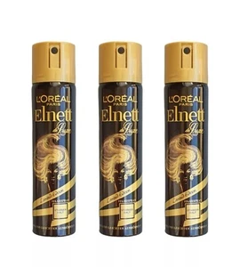 Loreal Paris/Elnett "Deluxe" Limited Edition Haarspray "Reisegröße" 3x75ml - Bild 1 von 1