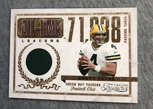 2011 Timeless Treasures All Time Leaders #1 Brett Favre Jsy 23/25 !!! - Picture 1 of 2