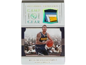 2018-19 Panini National Treasures Game Gear Juan Hernangomez #GGR-JH 20/25 SSP - Picture 1 of 2