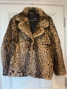 Maje Fur Coat - Picture 1 of 3