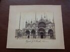 Vintage 1870S Sepia Photograph Venice Carlo Ponti