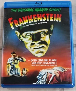 Frankenstein (Blu-ray, 1931) Original Horror Show w Insert - Picture 1 of 3