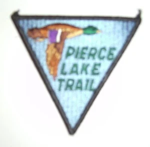 Pierce Lake Trail Patch Mint triangle BC7 - Picture 1 of 1