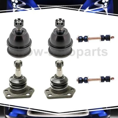 Kit de rótula de 6 barras estabilizadoras delanteras para Chevrolet Chevy II 1968-1968 Foto 1 de 4