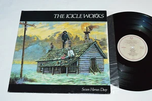 THE ICICLE WORKS Seven Horses Deep LP 1985 Beggars Banquet Vertigo Canada TIW-1 - Picture 1 of 4