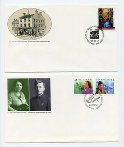 Canadá FDC #1510 1525-26 Dos Fundas Eaton Great Cdn 1994 73-3 - Imagen 1 de 1