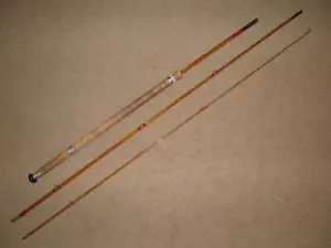 Vintage 'Neo Cane' 3-Piece Glen Lochy #8 12ft Trout Fly Fishing Rod By Hardy - Picture 1 of 12